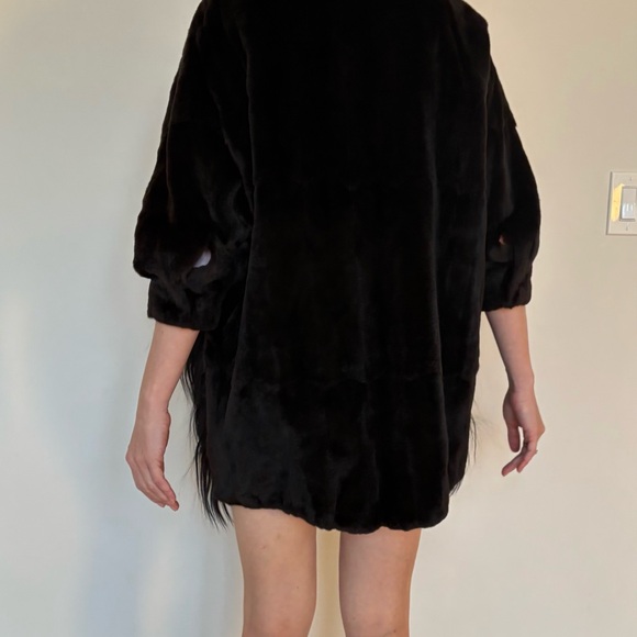 Prada Women's Black Fur Coat - Picture 3 of 10